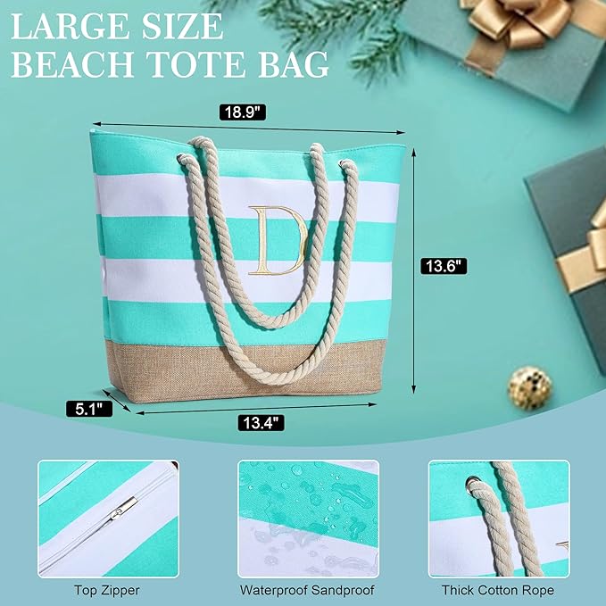 Canvas Beach Bag